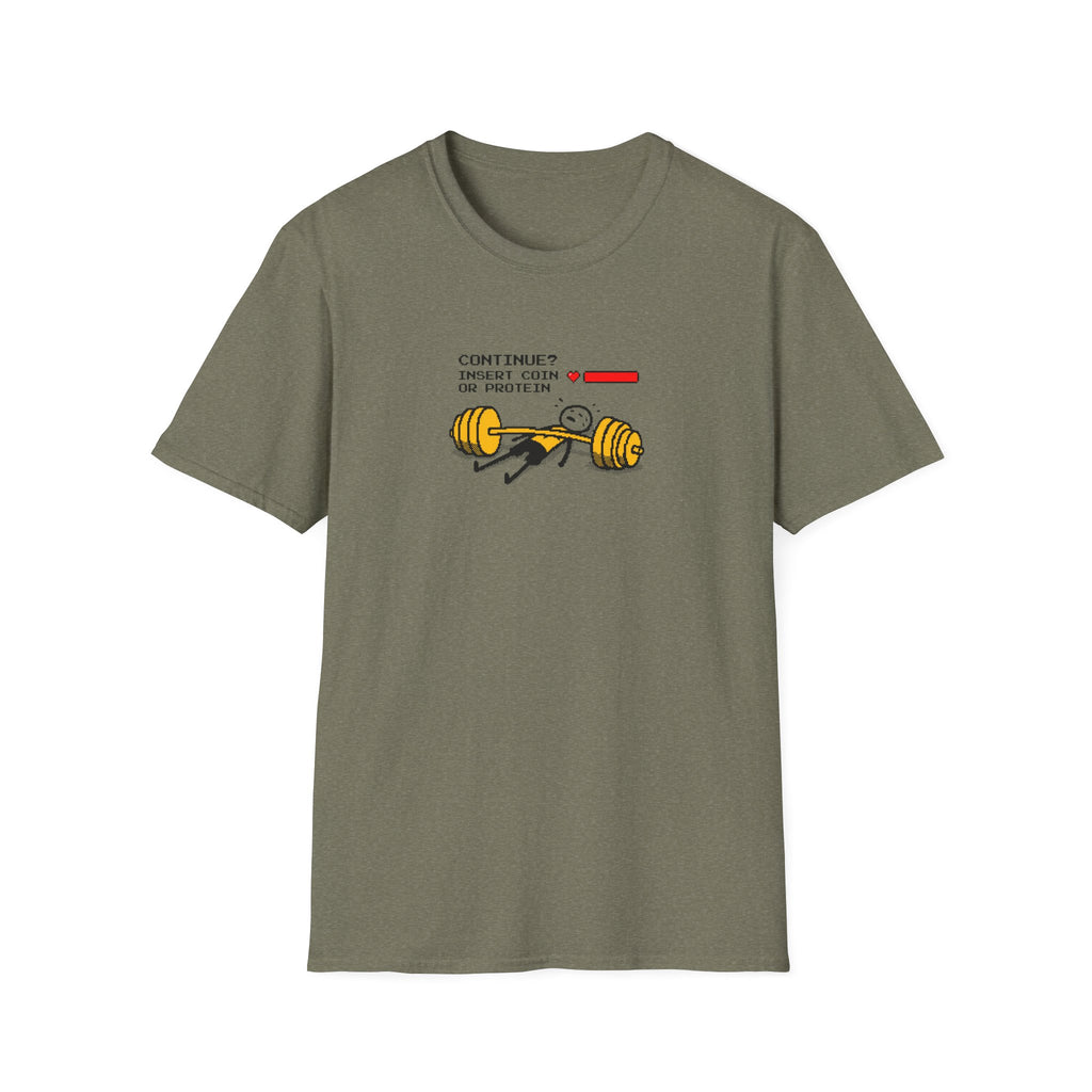Insert Coin or Protein T-Shirt