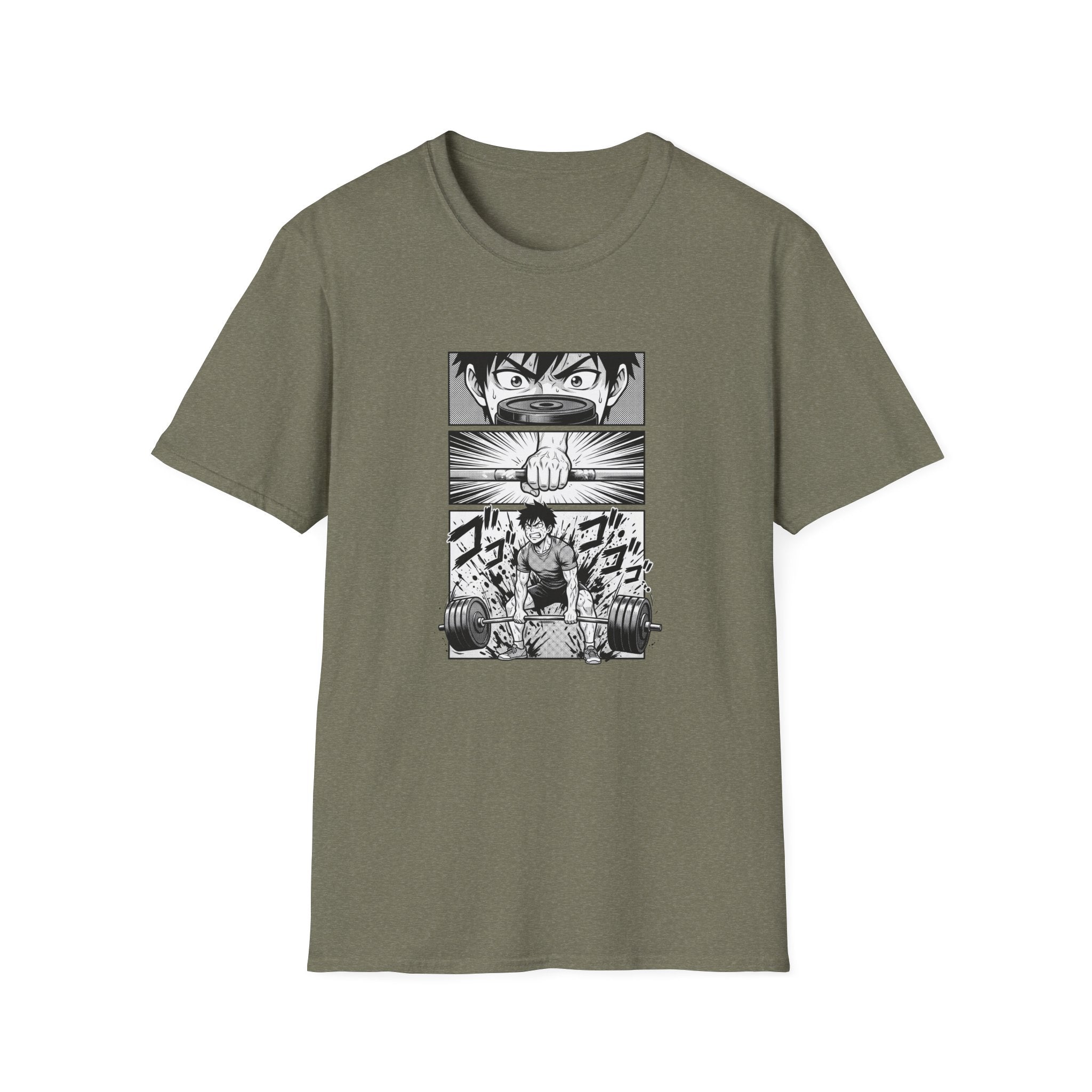 Anime Weightlifting T-Shirt