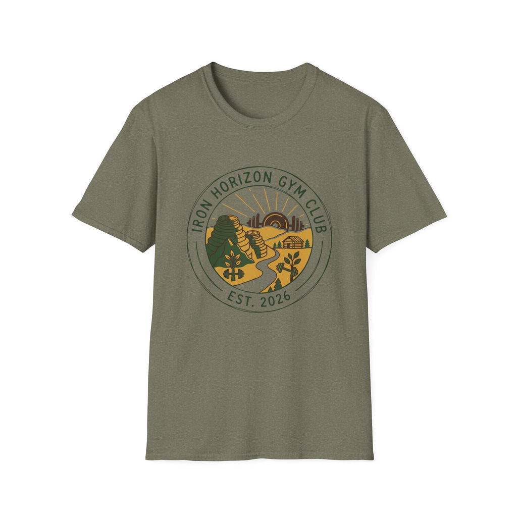 Iron Horizon Gym Club T-Shirt