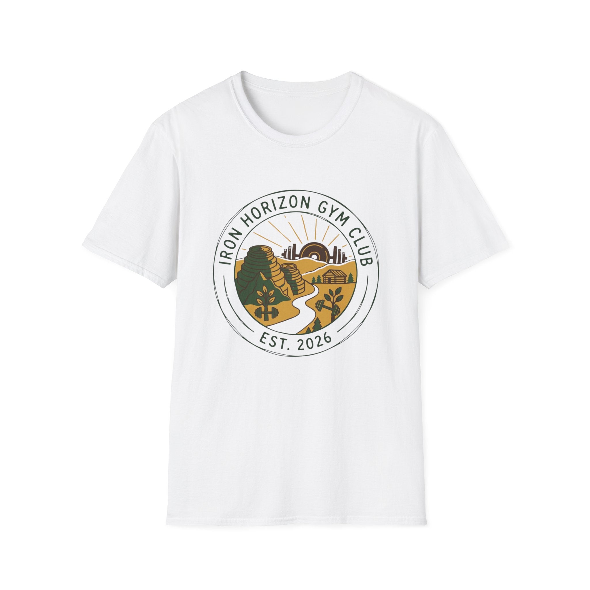 Iron Horizon Gym Club T-Shirt