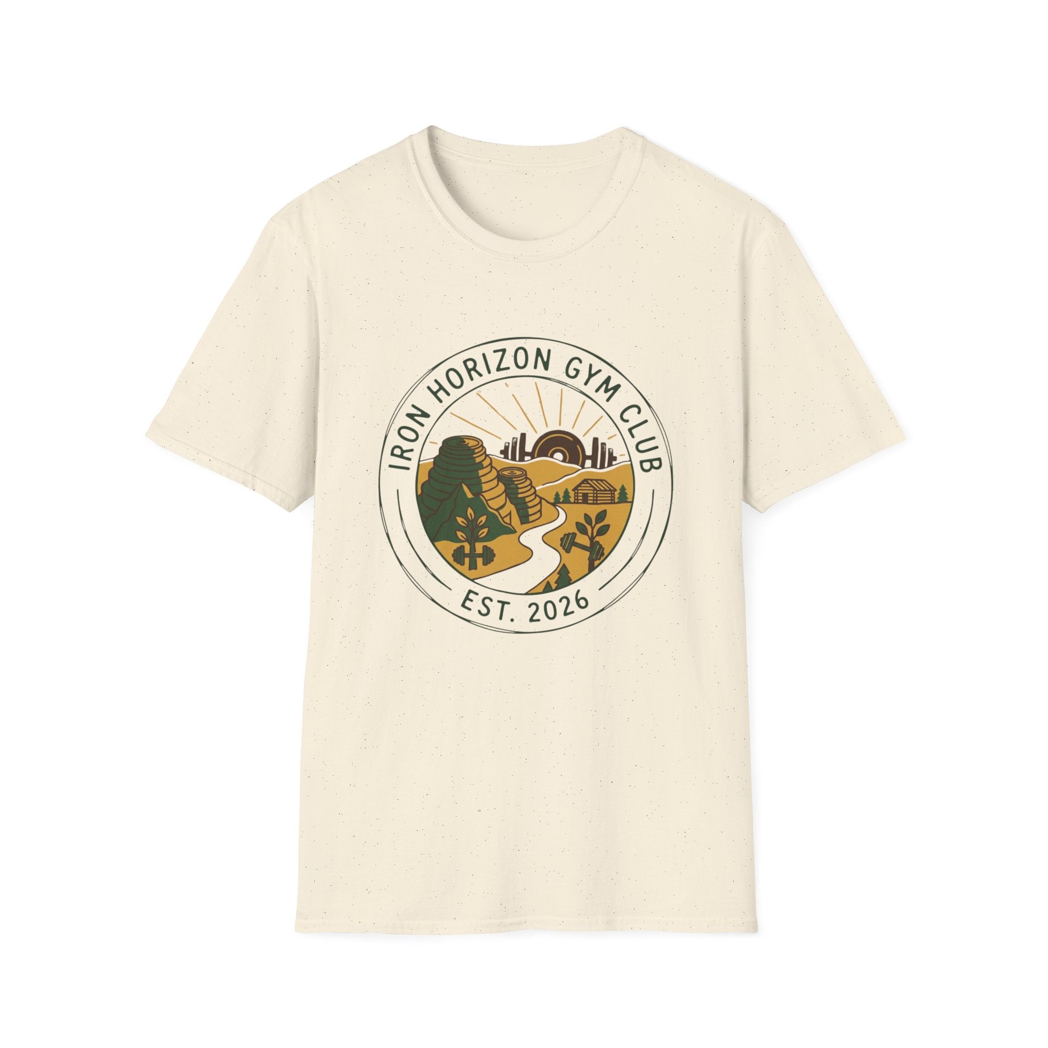 Iron Horizon Gym Club T-Shirt
